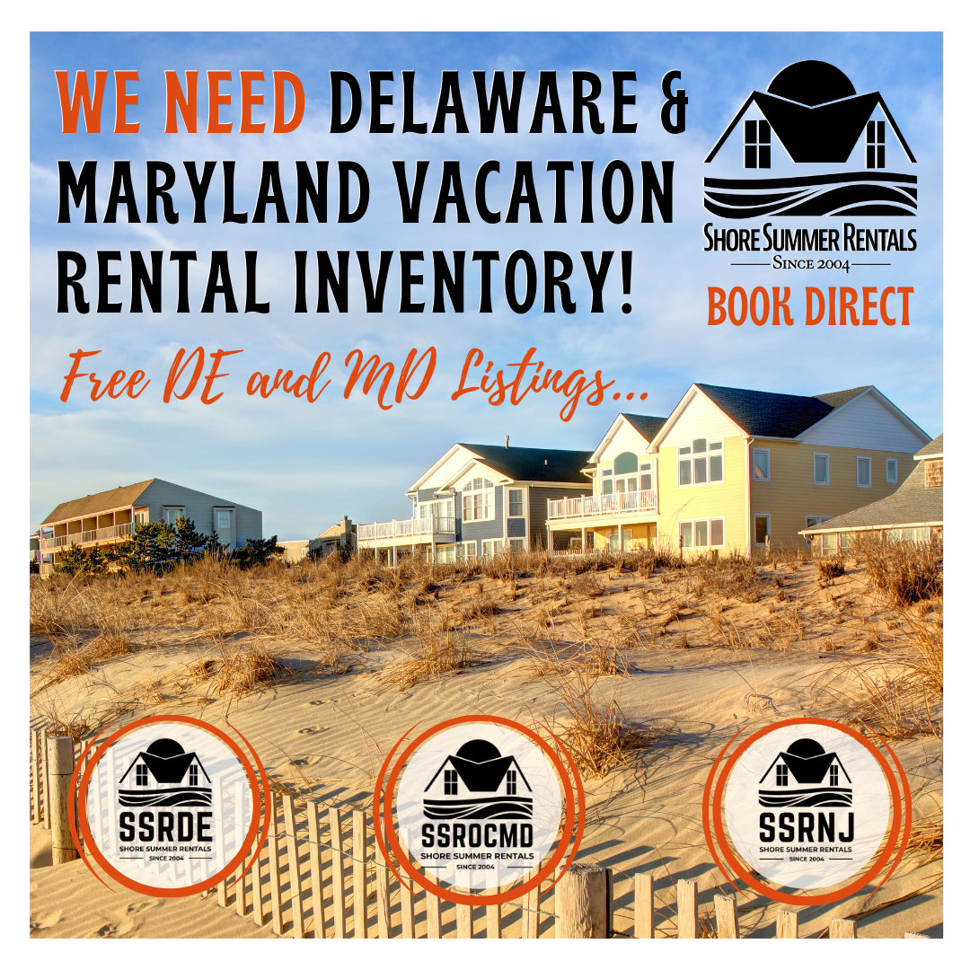 Free DE Beach and Ocean City, MD  Rental Listings for 6 Months