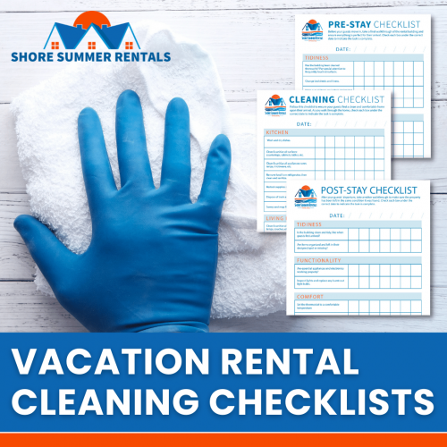 Your Jersey Shore Rentals Cleaning Checklists