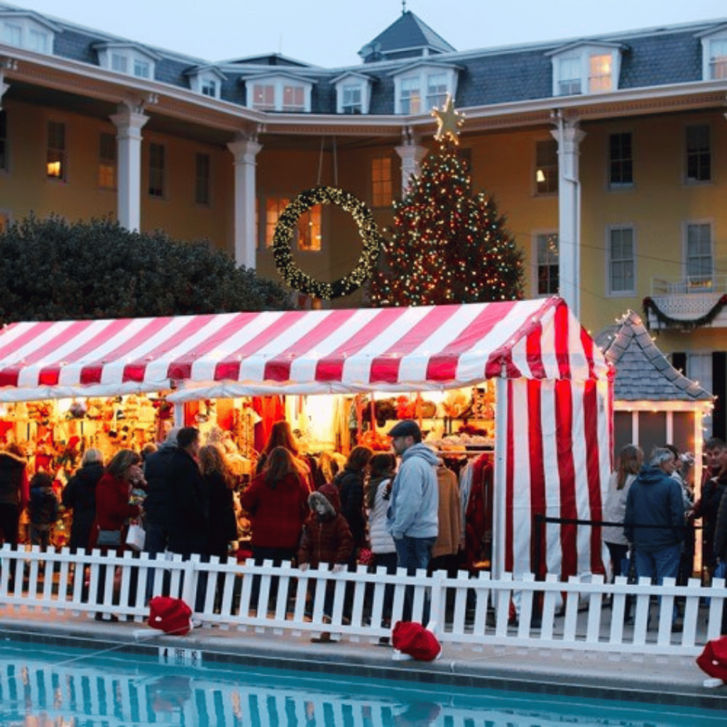 Congress Hall Winter Wonderland Cape May, NJ Holiday Pop-Up