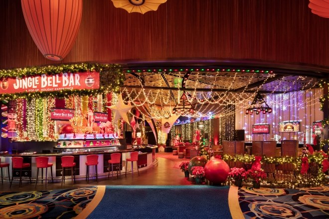Jingle Bell Bar Holiday Pop-Up at the Ocean Casino - Atlantic City, NJ